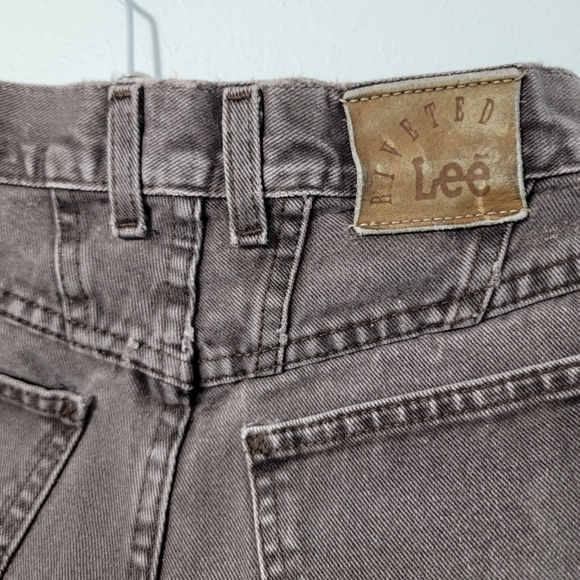 82. S LEE Vintage Limited Black Jeans Distressed Fitted Yoke - Picture 6 of 8